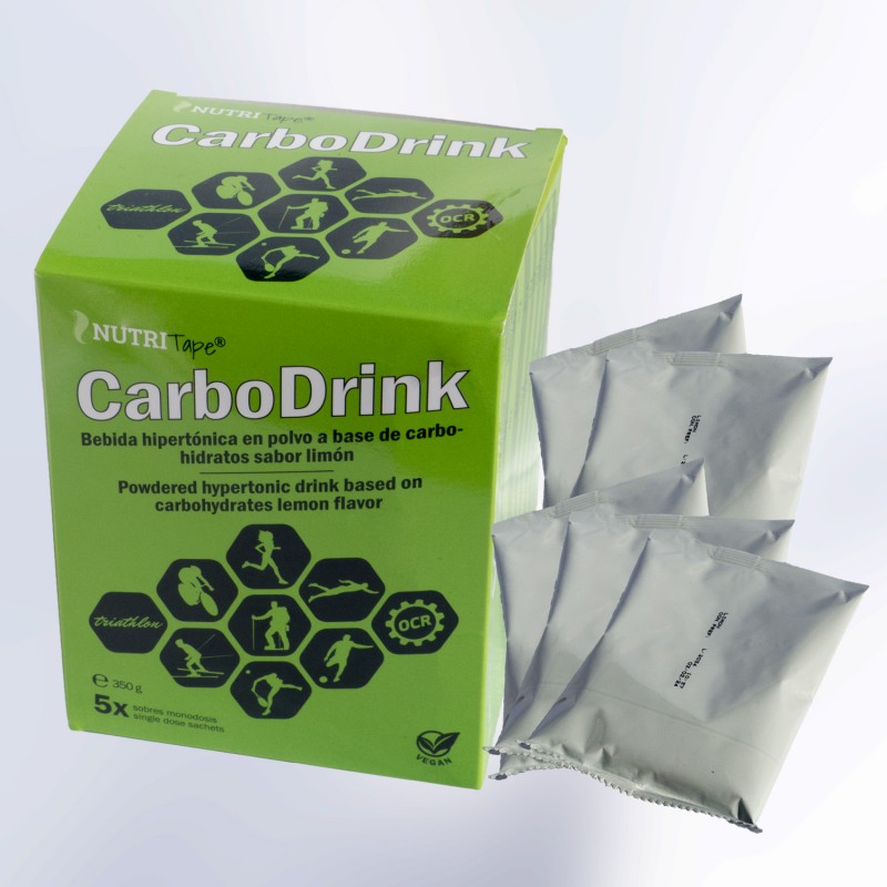 CarboDrink: bebida vegana de carbohidratos, con sodio, potasio y magnesio.